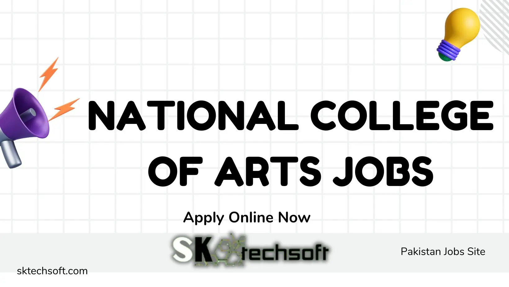 National College of Arts Jobs