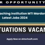 Medical Teaching Institution MTI Mardan Latest Jobs