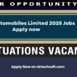 Dysin Automobiles Limited 2025 Jobs