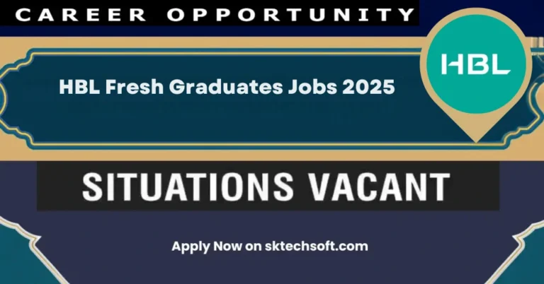 HBL Fresh Graduates Jobs 2025