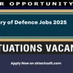 Ministry of Defence Jobs 2025